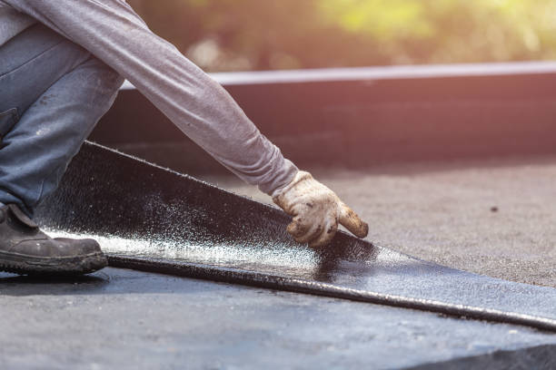 Professional Waterproofing technician working in Glenwood, GA